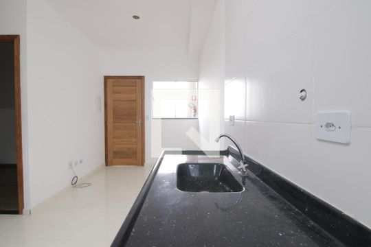 Cozinha de apartamento à venda com 2 quartos, 40m² em Jardim Maringa, São Paulo