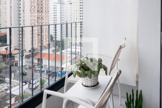 Varanda de apartamento para alugar com 2 quartos, 80m² em Campo Belo, São Paulo