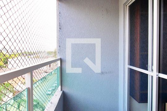 Varanda da Sala de apartamento para alugar com 3 quartos, 65m² em Vila São Pedro, Santo André