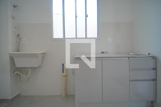 Cozinha de apartamento para alugar com 2 quartos, 40m² em Canudos, Novo Hamburgo
