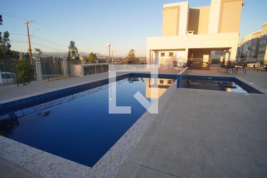 Área comum - Piscina de apartamento para alugar com 2 quartos, 40m² em Canudos, Novo Hamburgo