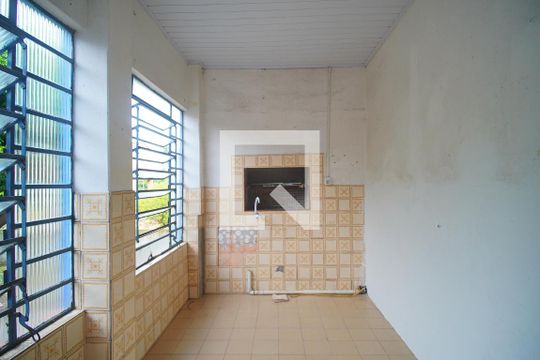 Cozinha de casa à venda com 2 quartos, 72m² em São Jorge, Novo Hamburgo