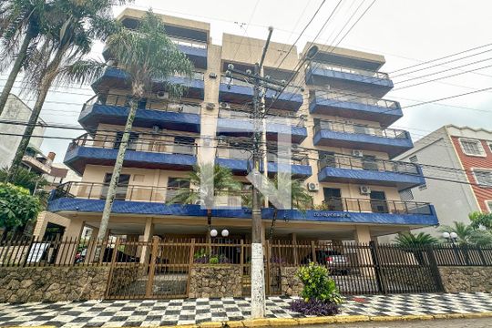 Fachada de apartamento para alugar com 3 quartos, 110m² em Loteamento Joao Batista Juliao, Guarujá