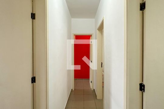 Corredor de apartamento para alugar com 3 quartos, 110m² em Loteamento Joao Batista Juliao, Guarujá