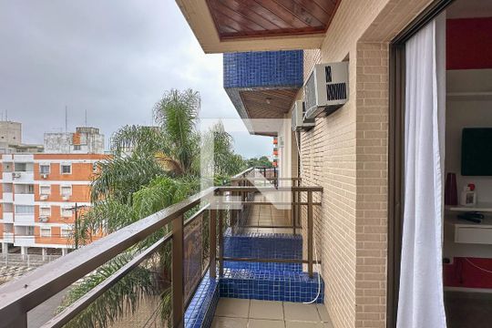 Varanda de apartamento para alugar com 3 quartos, 110m² em Loteamento Joao Batista Juliao, Guarujá