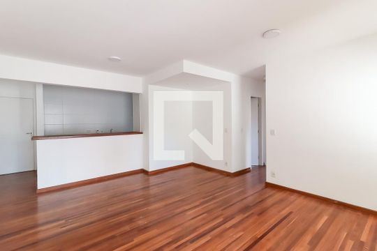 Sala de apartamento para alugar com 2 quartos, 85m² em Real Parque, São Paulo