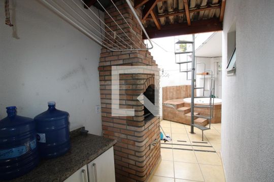Churrasqueira de casa para alugar com 2 quartos, 100m² em Parque da Vila Prudente, São Paulo