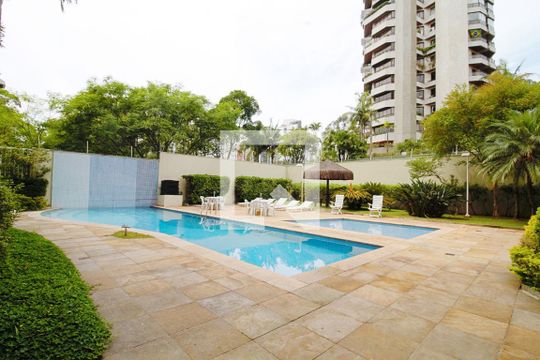 Área comum - Piscina de apartamento à venda com 2 quartos, 57m² em Paraíso do Morumbi, São Paulo