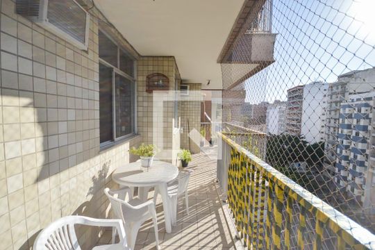 Varanda da Sala de apartamento à venda com 3 quartos, 142m² em Vila Isabel, Rio de Janeiro