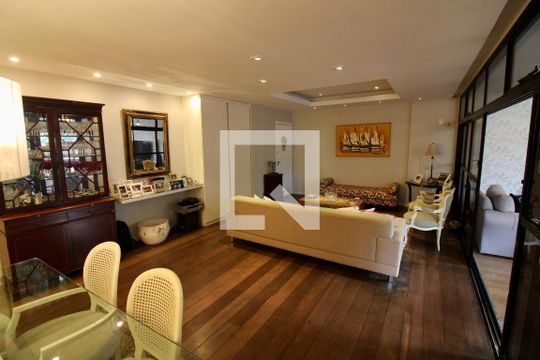 Sala de apartamento à venda com 4 quartos, 187m² em Recreio dos Bandeirantes, Rio de Janeiro