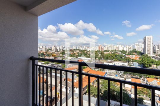 Varanda de apartamento para alugar com 1 quarto, 33m² em Indianópolis, São Paulo