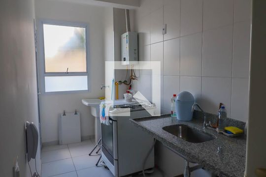 Cozinha de apartamento à venda com 1 quarto, 78m² em Bomfim, Jundiaí