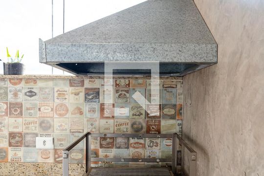 Lavanderia/Churrasqueira de casa de condomínio à venda com 3 quartos, 76m² em Jardim Oriental, São Paulo