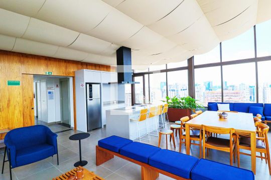 Salão de Festas de kitnet/studio para alugar com 1 quarto, 20m² em Jardim das Acácias, São Paulo
