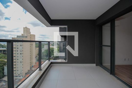 Varanda da Sala de apartamento para alugar com 2 quartos, 98m² em Pinheiros, São Paulo