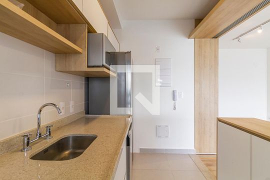 Cozinha de apartamento à venda com 2 quartos, 99m² em Pinheiros, São Paulo
