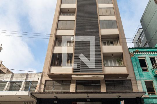 Fachada do Prédio de apartamento para alugar com 1 quarto, 48m² em Centro Histórico, Porto Alegre