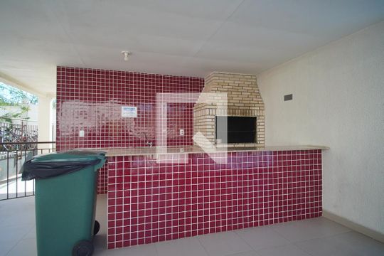 Área comum - Churrasqueira de apartamento à venda com 2 quartos, 46m² em Canudos, Novo Hamburgo