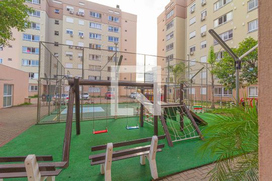 Vista Quarto 2 de apartamento para alugar com 2 quartos, 50m² em Fátima, Canoas