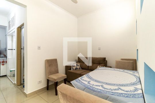 Sala de apartamento para alugar com 1 quarto, 48m² em Santa Ifigênia, São Paulo