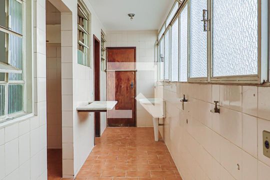 Área de Serviço de apartamento à venda com 3 quartos, 118m² em Serra, Belo Horizonte