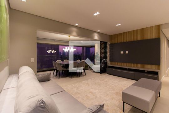 Sala de apartamento para alugar com 3 quartos, 114m² em Vila Carrão, São Paulo