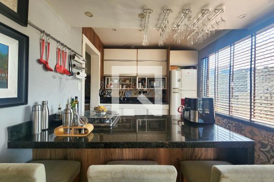 Cozinha de apartamento para alugar com 4 quartos, 125m² em Centro, Rio de Janeiro