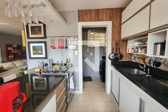 Cozinha de apartamento para alugar com 4 quartos, 125m² em Centro, Rio de Janeiro