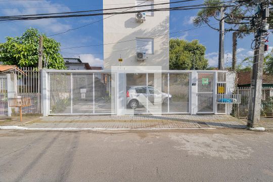 Fachada do Prédio de apartamento à venda com 2 quartos, 59m² em Nossa Senhora das Gracas, Canoas