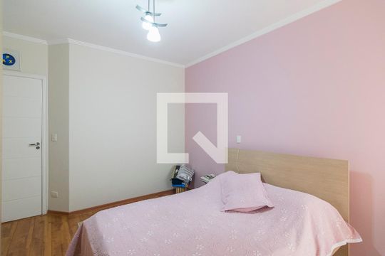 Quarto 1 Suite de casa de condomínio à venda com 3 quartos, 140m² em Campestre, Santo André