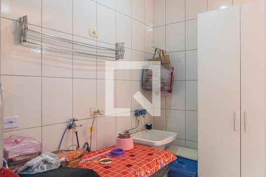 Área de Serviço de casa de condomínio à venda com 3 quartos, 140m² em Campestre, Santo André
