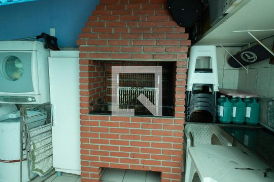 Área de Serviço e Churrasqueira de casa à venda com 4 quartos, 125m² em Nova Petrópolis, São Bernardo do Campo