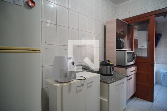 Cozinha de apartamento à venda com 2 quartos, 74m² em Pátria Nova, Novo Hamburgo