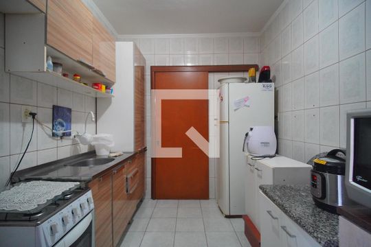 Cozinha de apartamento à venda com 2 quartos, 74m² em Pátria Nova, Novo Hamburgo