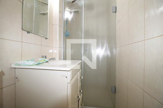 Banheiro da Suíte de apartamento à venda com 3 quartos, 110m² em Vila Marieta, São Paulo