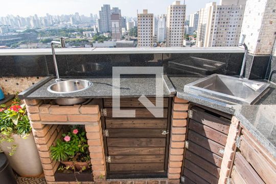 Varanda/cobertura de apartamento à venda com 1 quarto, 100m² em Cambuci, São Paulo