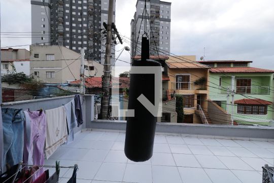 Suite - Varanda de casa à venda com 4 quartos, 140m² em Vila Eldizia, Santo André