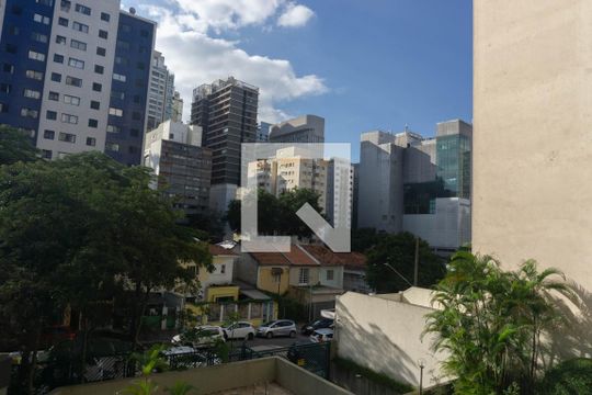 Vista da Sacada de apartamento à venda com 1 quarto, 42m² em Bela Vista, São Paulo