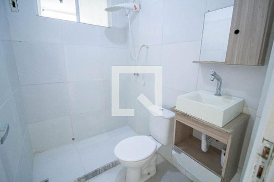 Banheiro de apartamento à venda com 1 quarto, 50m² em Glória, Rio de Janeiro