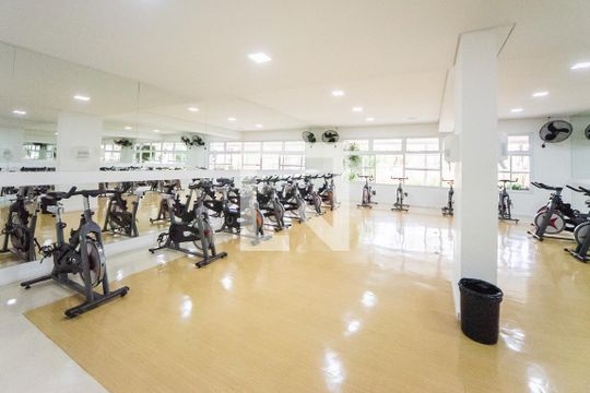 Área comum - Academia de apartamento para alugar com 3 quartos, 91m² em Vila Lusitania, São Bernardo do Campo