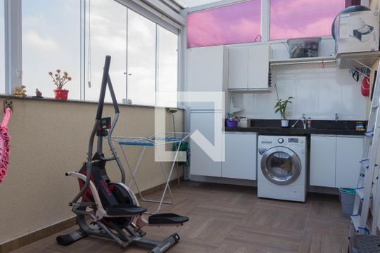 Área de Serviço de apartamento à venda com 2 quartos, 114m² em Vila Marchi, São Bernardo do Campo