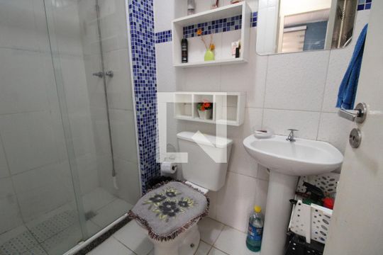 Banheiro de apartamento à venda com 3 quartos, 59m² em Vila Mendes, São Paulo