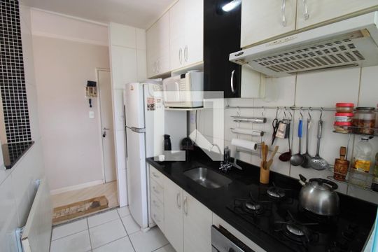 Cozinha de apartamento à venda com 3 quartos, 59m² em Vila Mendes, São Paulo