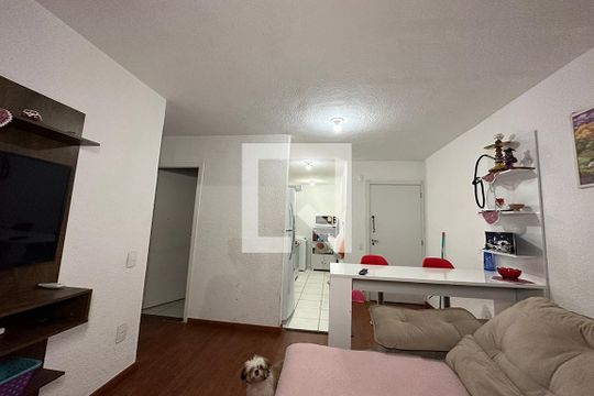 Sala de apartamento para alugar com 2 quartos, 50m² em Santos Dumont, São Leopoldo