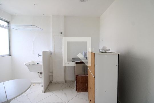 Cozinha de apartamento à venda com 2 quartos, 60m² em Vargem Pequena, Rio de Janeiro