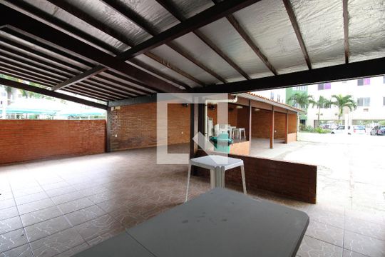 Área comum - Churrasqueira de apartamento à venda com 2 quartos, 60m² em Vargem Pequena, Rio de Janeiro