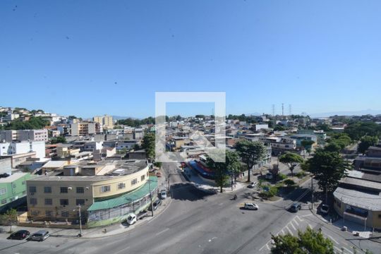 Vista da Suíte de apartamento para alugar com 2 quartos, 58m² em Cordovil, Rio de Janeiro