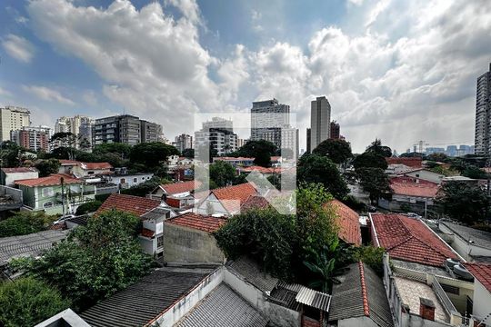 Vista de apartamento à venda com 3 quartos, 157m² em Campo Belo, São Paulo