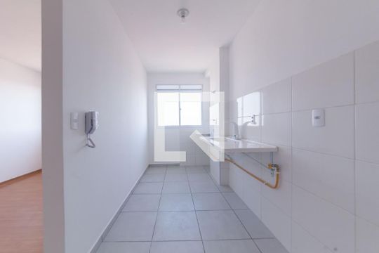Cozinha de apartamento para alugar com 2 quartos, 44m² em Vila Nossa Senhora das Vitórias, Mauá