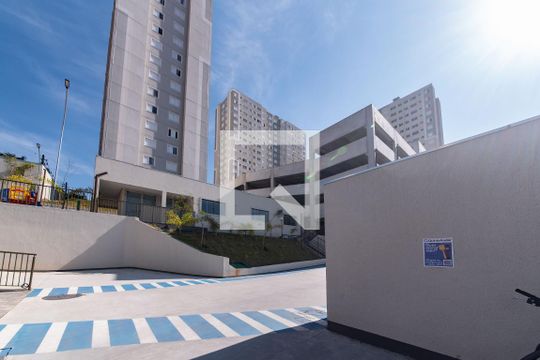Fachada do Bloco de apartamento para alugar com 2 quartos, 44m² em Vila Nossa Senhora das Vitórias, Mauá